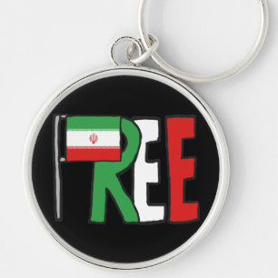 Vrij Iran Sleutelhanger