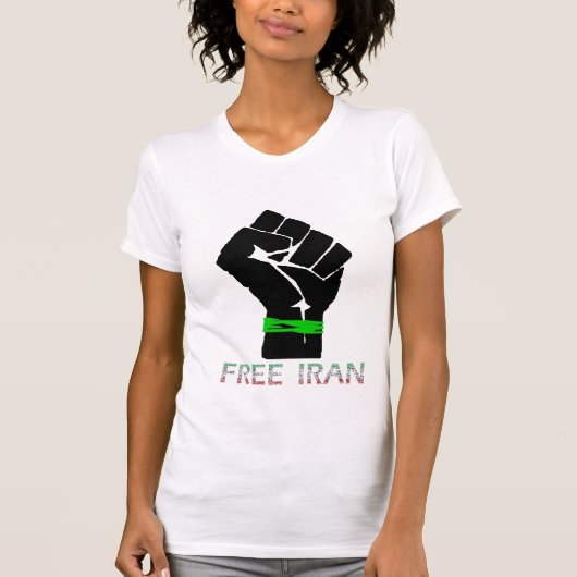 Vrij Iran T-shirt (Voorkant)