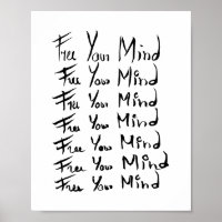 VRIJ JE GEDACHT! Motivatie kalligrafie