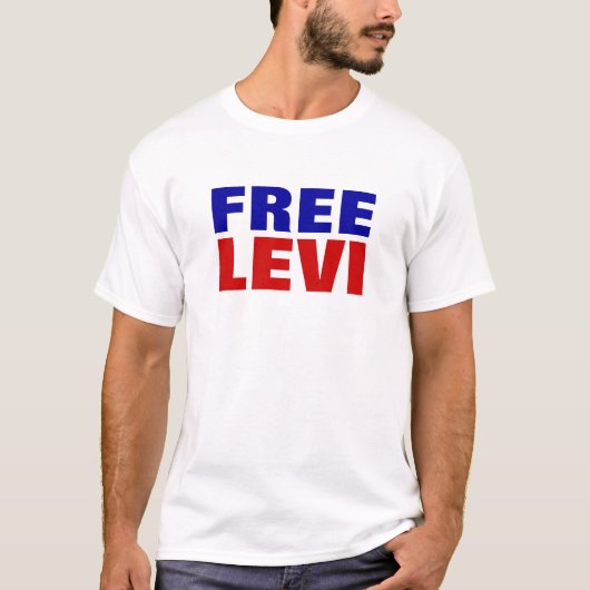 VRIJ LEVI T-SHIRT (Voorkant)