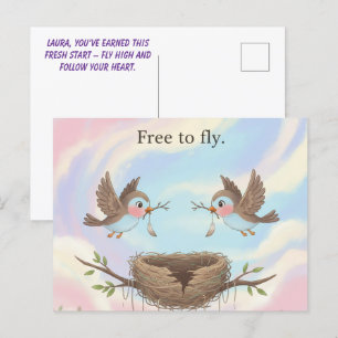 Vrij om te vliegen Kaart Scheiden