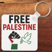 vrij palasthine sleutelhanger (Achterkant)