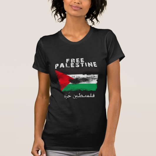 Vrij Palestijns shirt (Voorkant)