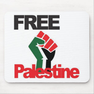 Vrij Palestina - ط ي ن - Palestijnse vlag - س  Muismat