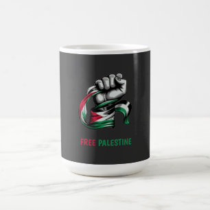 Vrij Palestina einde apartheid Gaza Koffiemok