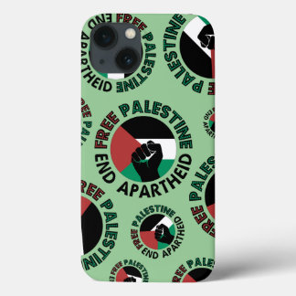 Vrij Palestina Einde Apartheid Palestina Vlag iPhone 13 Hoesje