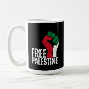 Vrij Palestina Gazavlag - Vrijheid voor Palestijne Koffiemok