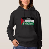 Vrij Palestina Hoodie (Voorkant)
