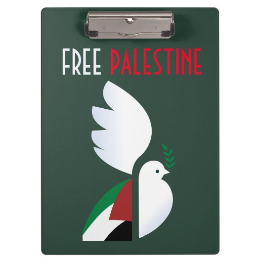 Vrij Palestina Klembord (Voorkant)