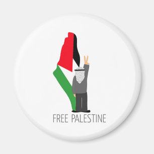 Vrij Palestina met recht op terugkeer Magneet