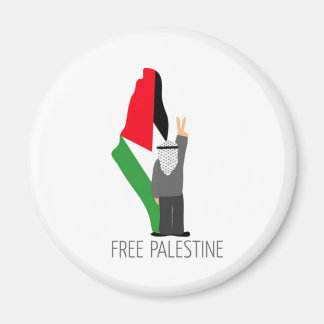 Vrij Palestina met recht op terugkeer Magneet