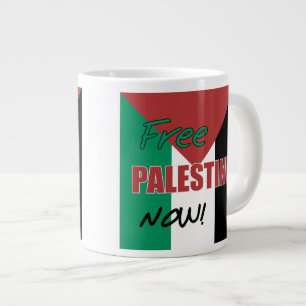 Vrij Palestina Nu Palestijnse Vlag Extra Grote Beker