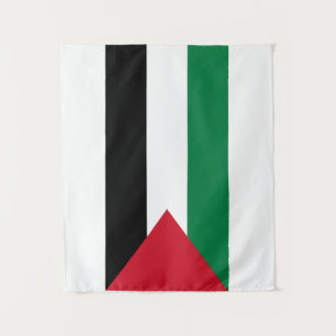 Vrij Palestina - Palestijnse vlag (ع ط - ل - م - ف Wandkleed