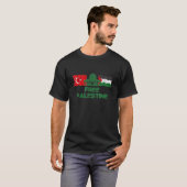 Vrij Palestina - Palestina - Palestijnse Palestijn T-shirt (Voorkant volledig)