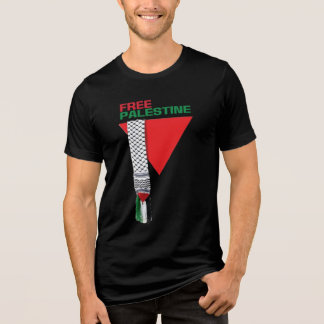 Vrij Palestina, Palestina, Palestijnse vlag, Gaza Tri-Blend Shirt