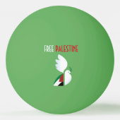 Vrij Palestina Pingpongballen (Voorkant)