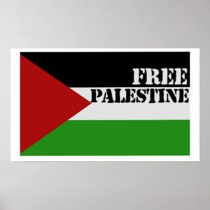 Vrij Palestina Poster
