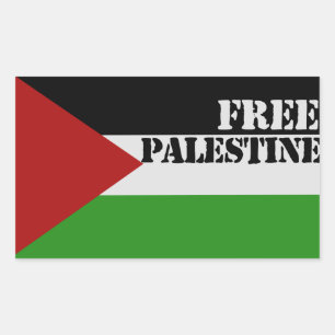 Vrij Palestina Rechthoekige Sticker