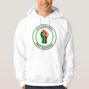 Vrij Palestina, red de mensheid, Solidariteit T-sh Hoodie