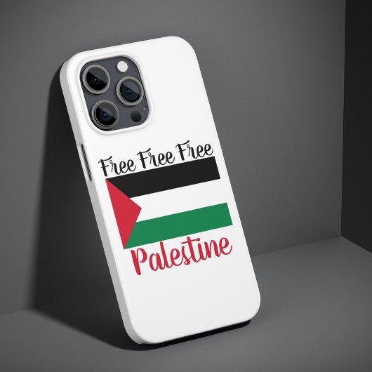 Vrij Palestina Red Gaza Case-Mate iPhone Case