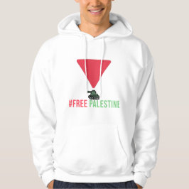 Vrij Palestina | Rode driehoek Hoodie