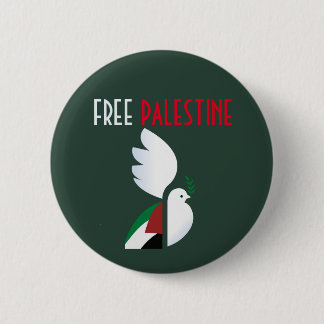 Vrij Palestina Ronde Button 5,7 Cm