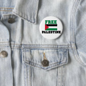 Vrij Palestina Ronde Button 5,7 Cm (In situ)