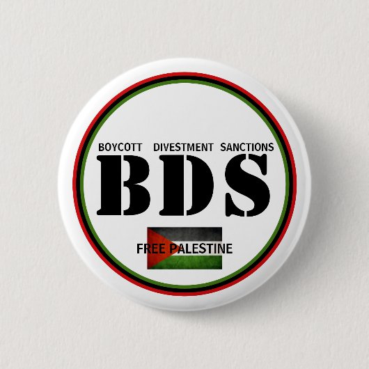 Vrij Palestina Ronde Button 5,7 Cm (Voorkant)