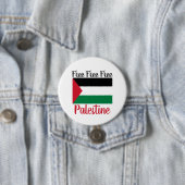 Vrij Palestina Ronde Button 7,6 Cm (In situ)