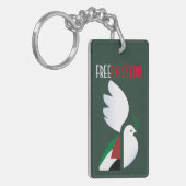 Vrij Palestina Sleutelhanger (Voorkant Links)