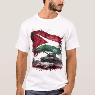 Vrij Palestina: steun mensenrechten T-shirt