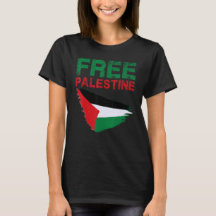 Vrij Palestina Steun Palestijns Palestina T-shirt