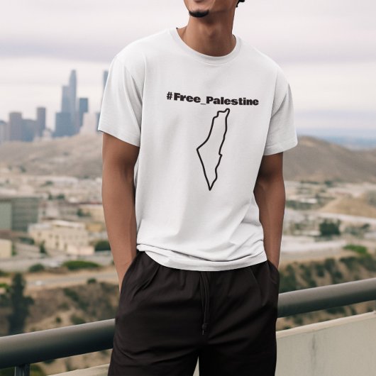 Vrij Palestina, stop de oorlog T-shirt