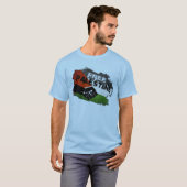 Vrij Palestina T-shirt (Voorkant volledig)