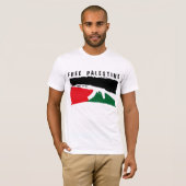 Vrij Palestina T-shirt (Voorkant volledig)