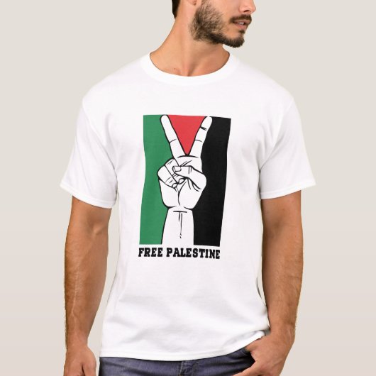 Vrij Palestina T-shirt (Voorkant)