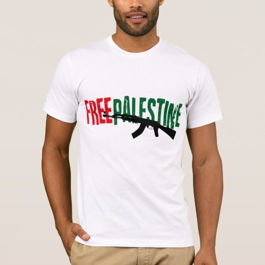 Vrij Palestina T-shirt (Voorkant)