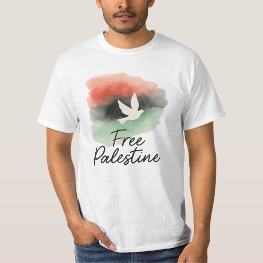 Vrij Palestina T-shirt (Voorkant)