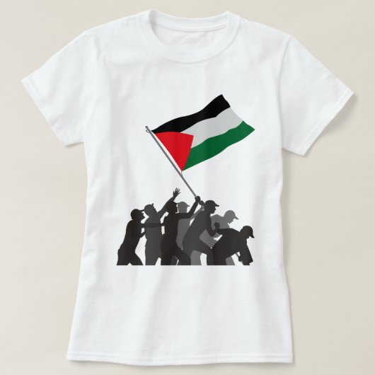 Vrij Palestina T-shirt (Design voorkant)