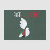 Vrij Palestina Tissuepapier (Voorkant)