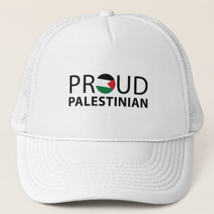 Vrij Palestina Trots Palestijn Trucker Pet