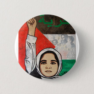 Vrij Palestina - Viva Palestina Ronde Button 5,7 Cm