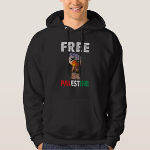 Vrij Palestina voor mannen of vrouwen Ik sta met B Hoodie
