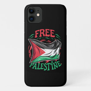 Vrij Palestina Vrede Palestina Gaza Jeruzalem iPhone 11 Hoesje
