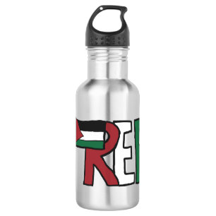 Vrij Palestina Waterfles