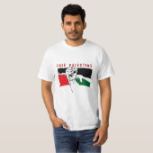 Vrij Palestine T-Shirt (Voorkant volledig)
