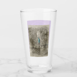 Vrij reiskaartenbeeld Pint Glass Tumbler