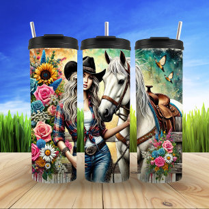 Vrij rijden in de Herfst Thermosbeker