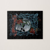 Vrij Roos Skelet Legpuzzel (Horizontaal)