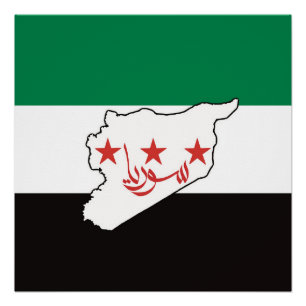 Vrij Syrië سورية حرة Perfect Poster